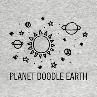 Planet Doodle Earth T-Shirt